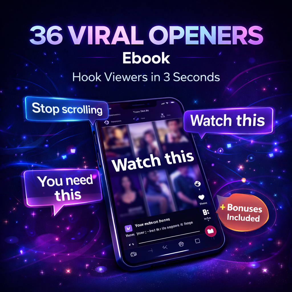 36 Openers Ebook + Bonuses 2.0